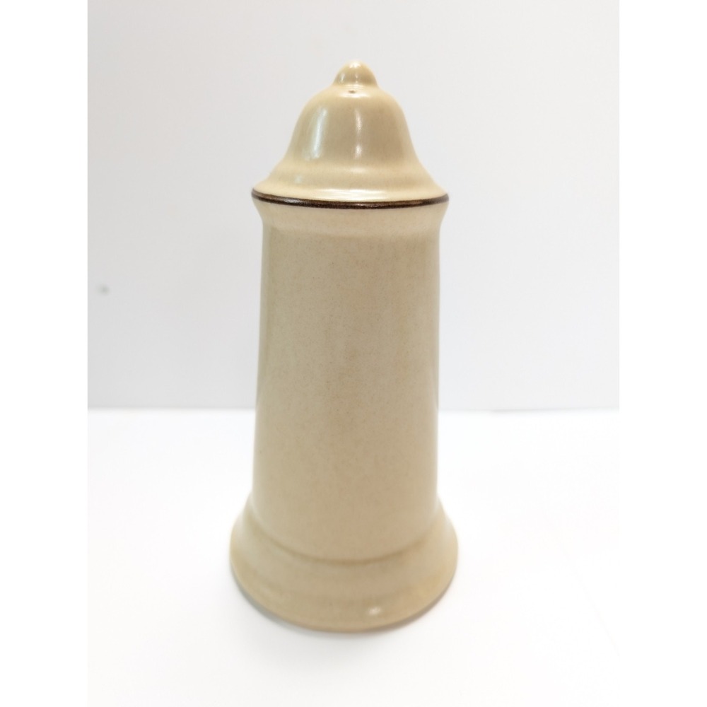 Pfaltzgraff Village Tan Brown & Cream Salt & Pepper Shaker Set Vintage - Picture 6 of 8